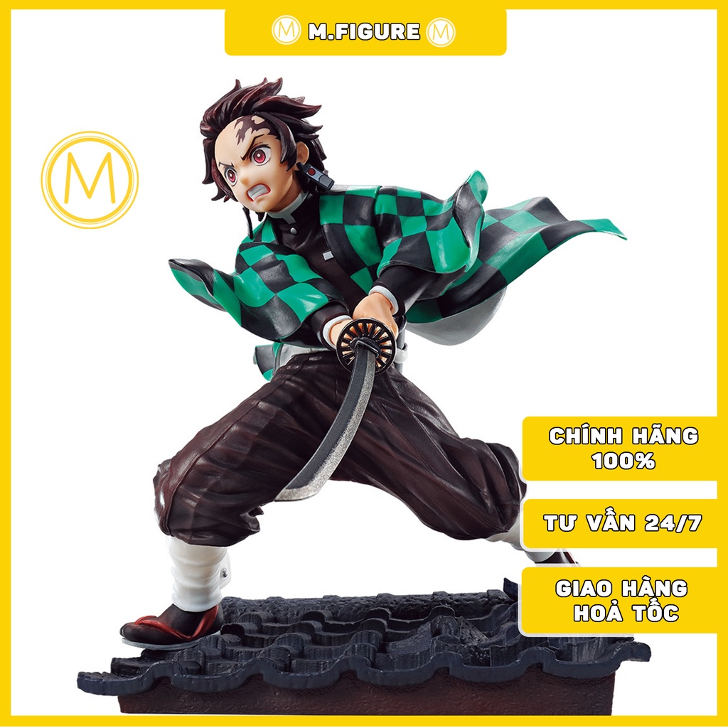 MÔ HÌNH CHÍNH HÃNG TANJIRO KAMADO - Ichiban Kuji Prize B ~Uzui Tengen Kenzan!~ (Bandai Spirit)