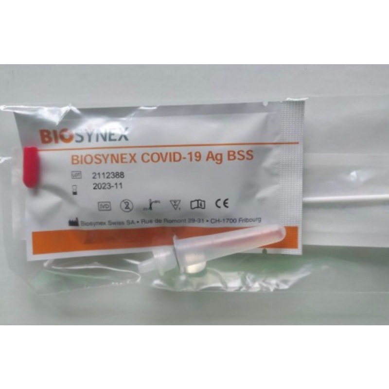 Que test covid-19 (Sars-cov-2)Biosynex hộp 25 tests/kid