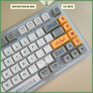 Bộ keycap eva 04. keycap evangelion xda profile cho bàn phím cơ -131 nút