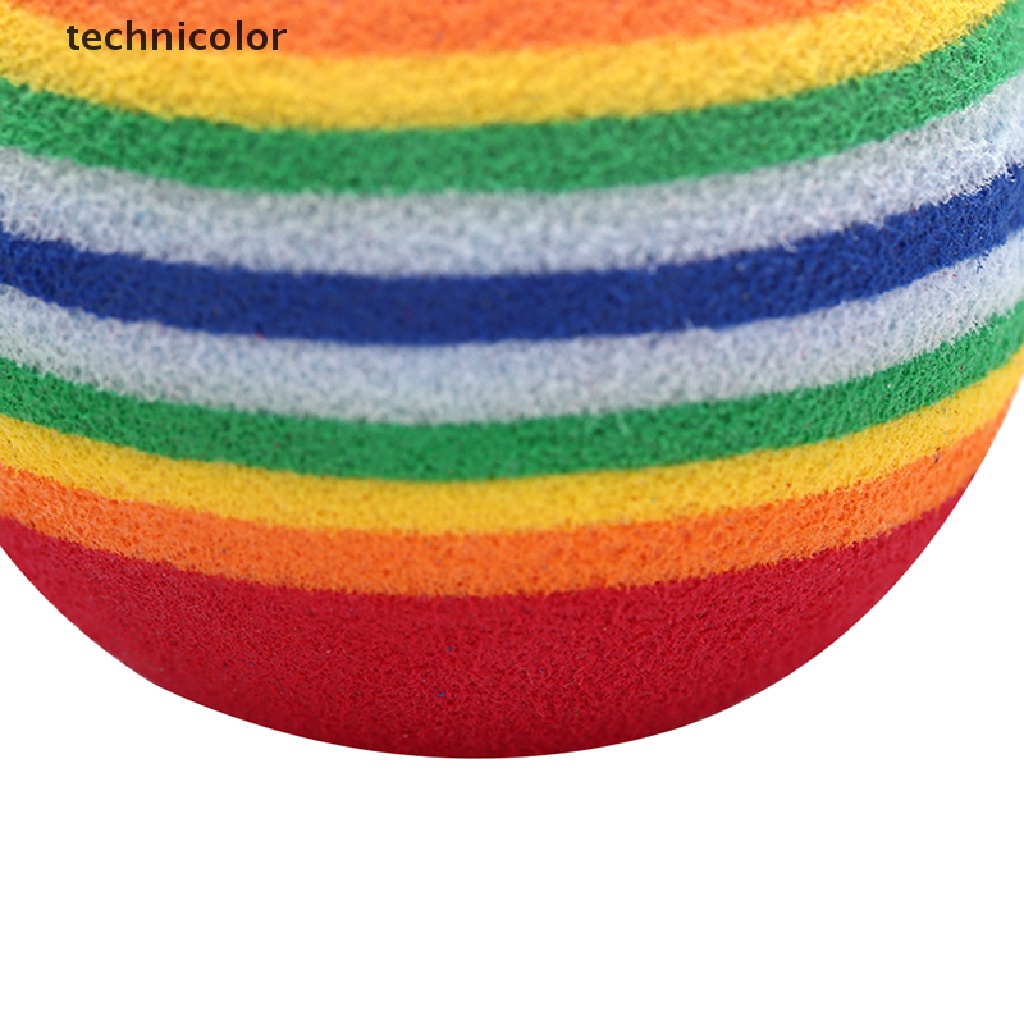 Set 10 Quả Bóng Golf Bằng Xốp Nhiều Màu Sắc Hỗ Trợ Luyện Tập