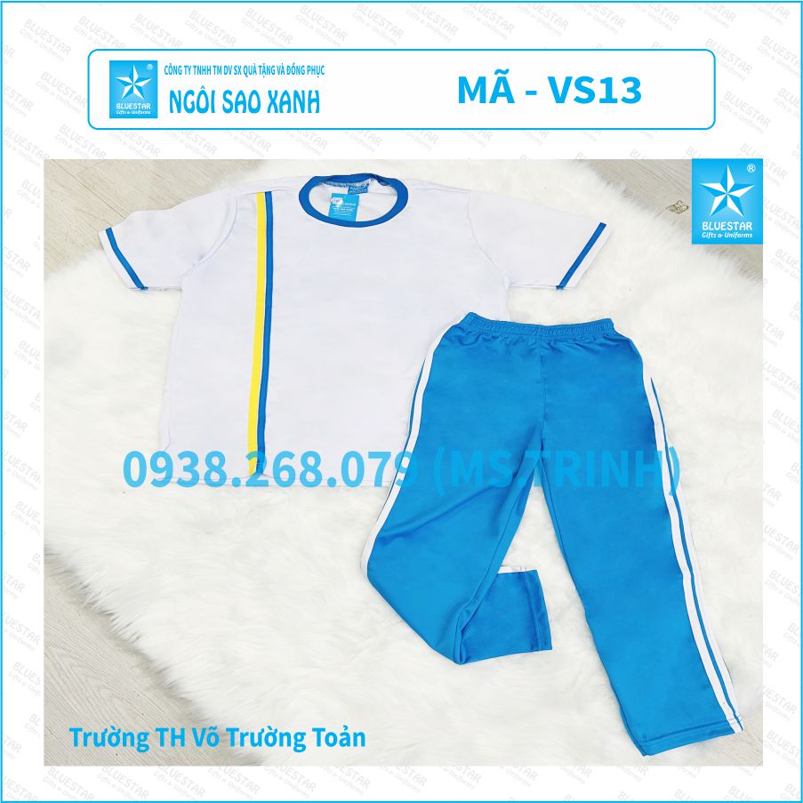 Áo thể dục - Tiểu học Võ Trường Toản