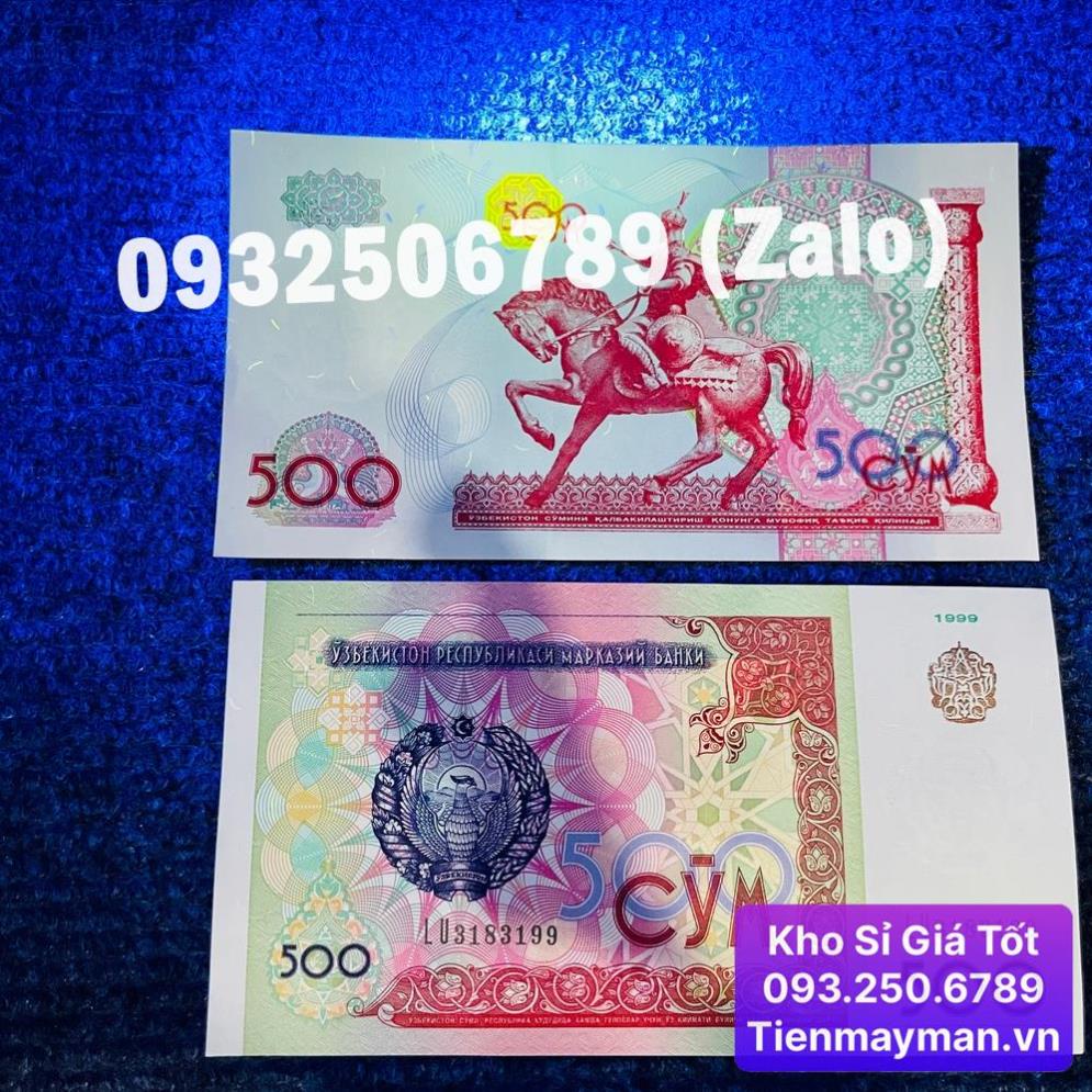 ⭐HÓT⭐ Sỉ Combo 10 Tờ Tiền Sưu Tầm Con Ngựa Mã Đáo Thành Công Uzbekistan, Phong Thuỷ May Mắn