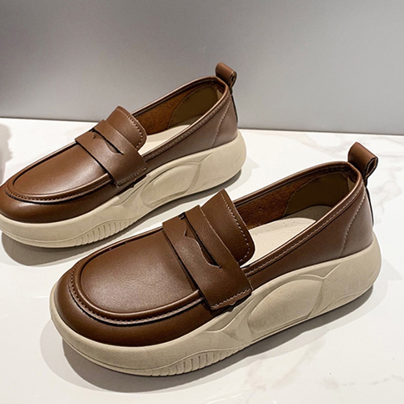 Giày Lười Đế Mềm Đơn Giản Dễ Phối Đồ Thời Trang Cho Nữ