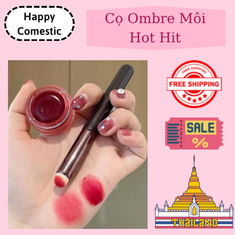 Cọ đánh môi / che khuyết điểm 2 trong 1 KUMOMINI trang điểm làm đẹp