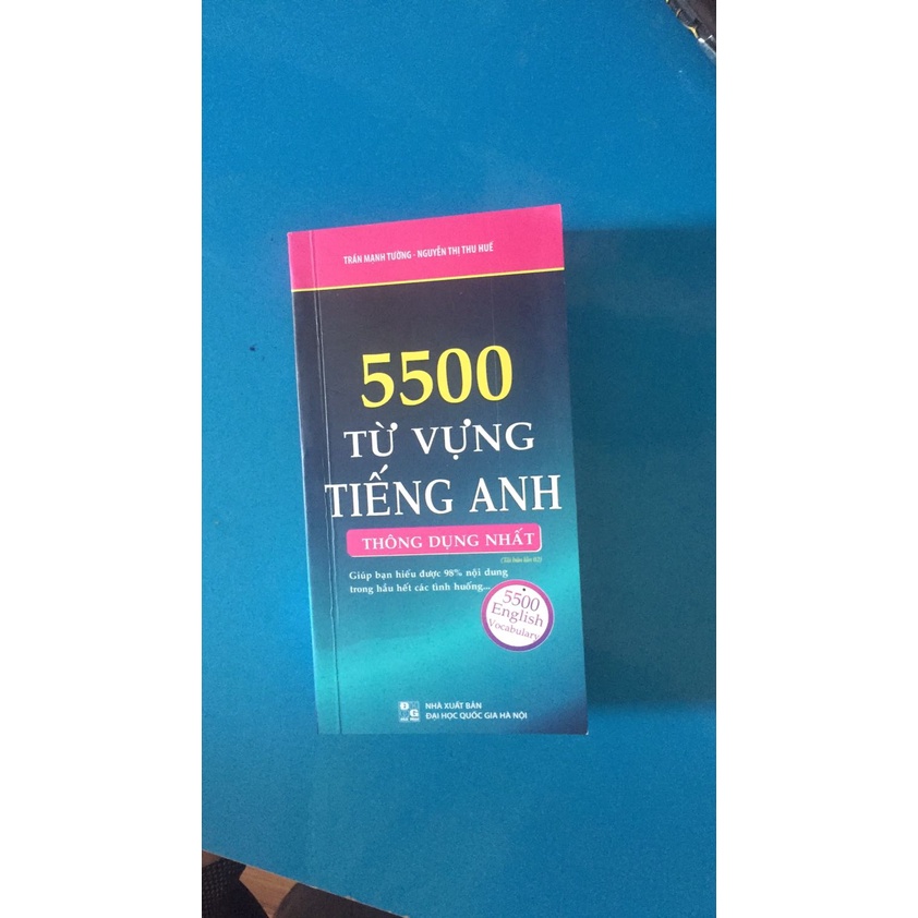 Sách - 5500 từ vựng tiếng Anh thông dụng nhất