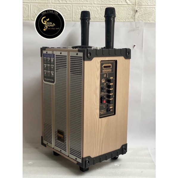 LOA KÉO KARAOKE BLUETOOTH KANWAY K8 BASS 20 CAO CẤP