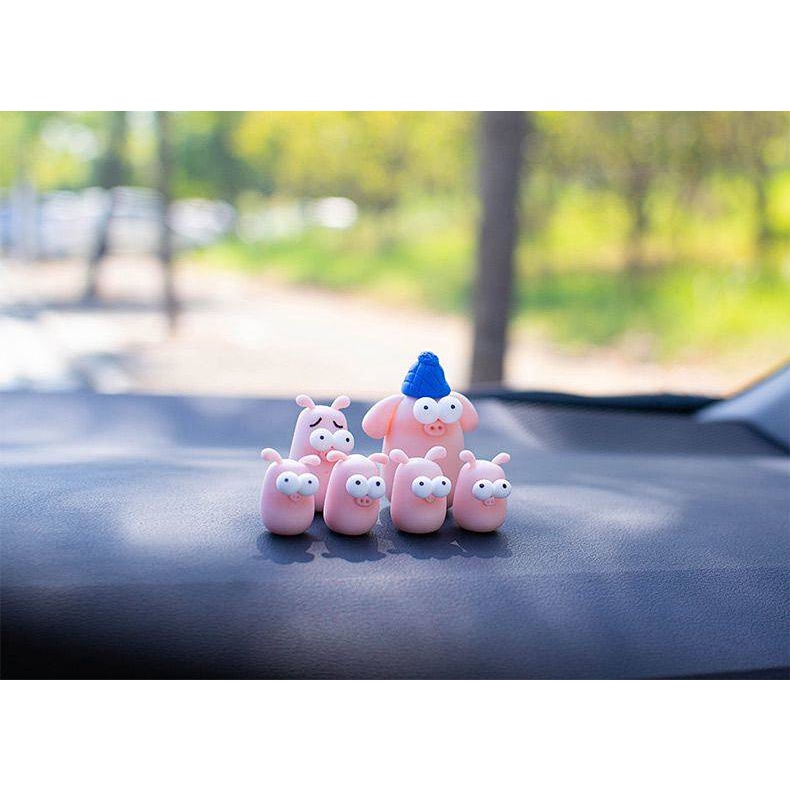 Creative in-Car Car Decoration Cartoon Doll Cute Jewelry Vehicle Center Console Ornament Toy Home Decoration 53ai