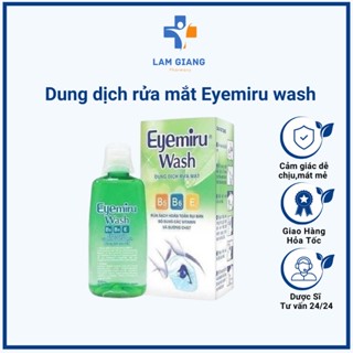 Nước rửa mắt Eyemiru wash hạn xa