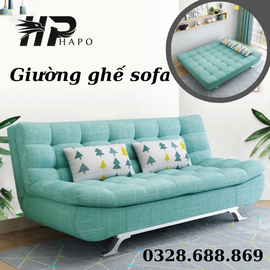 Ghế Sofa Giường Loại 1m2 HP68 , Ghế Sofa Bed Khung Thép Chịu Lực, Chọn Màu Và Chất Liệu Theo Yêu Cầu | BigBuy360 - bigbuy360.vn