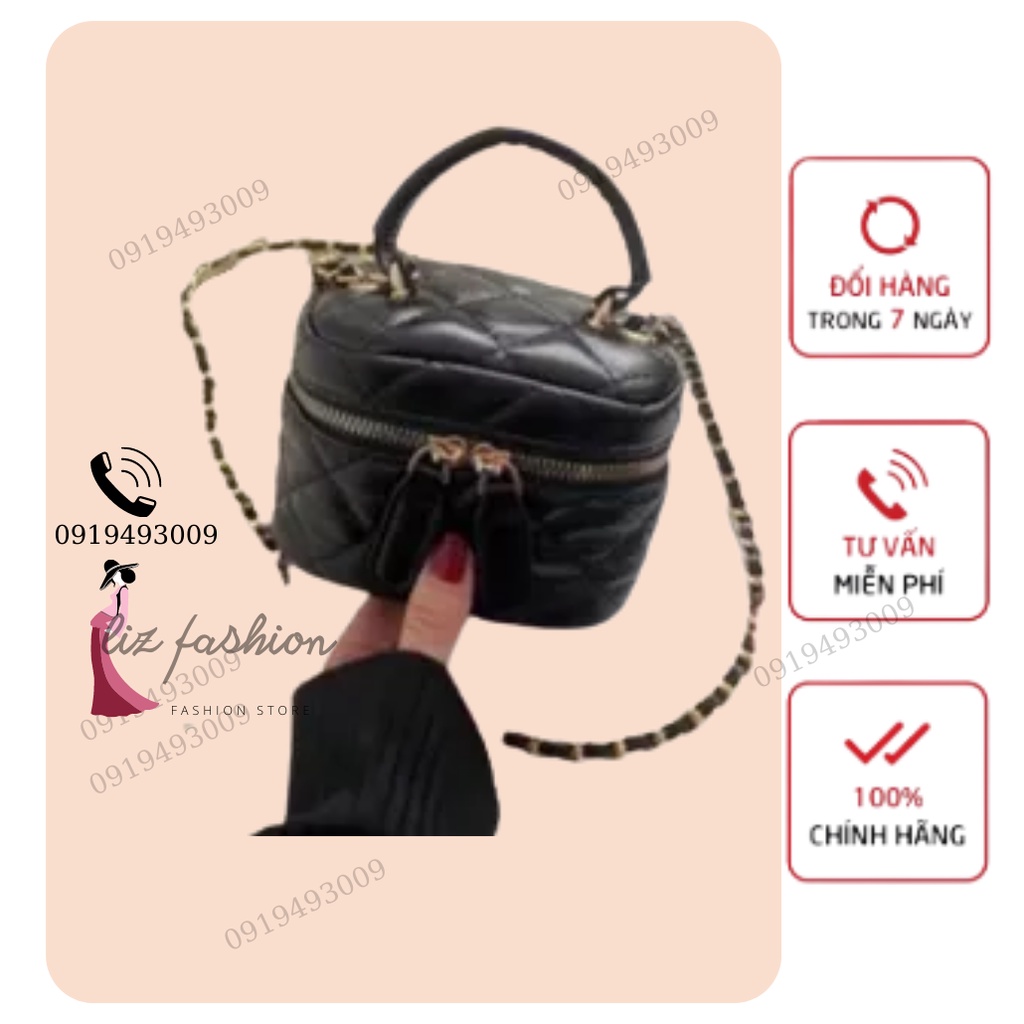 Túi Cốp Mini Cầm Tay, Đeo Chéo Nữ Phong Cách Hàn Phối Đồ Siêu Xinh LIZ FASHION