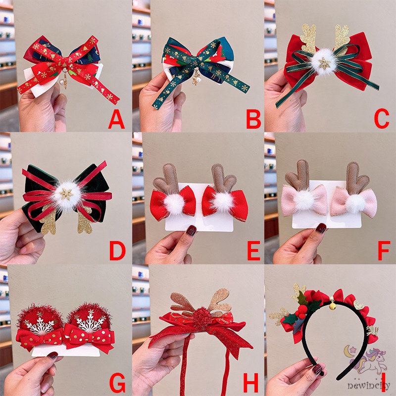 Kẹp Tóc Hình Ông Già Noel