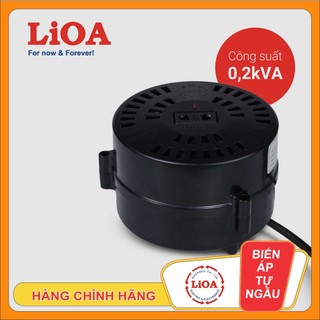 Biến áp tự ngẫu lioa 200va - 200w-đổi nguồn từ 220v sang 100v- 110v