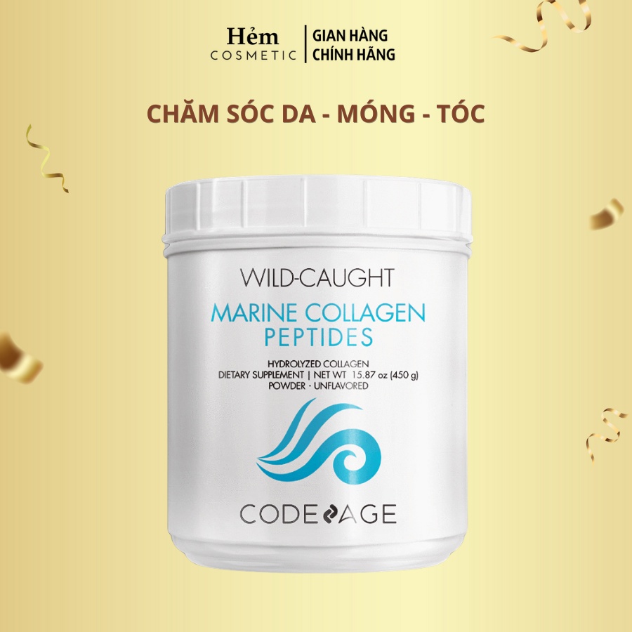 Bột collagen giúp trẻ hóa da CodeAge Marine Collagen Peptides 450g