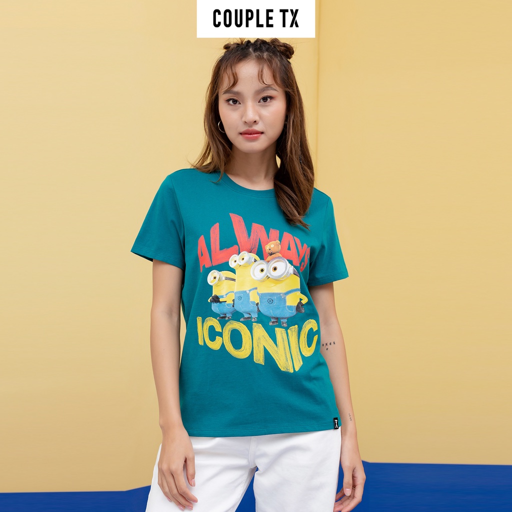 Áo Thun Nữ Couple TX Regular Fit Minions In Always Iconic WTS 2214