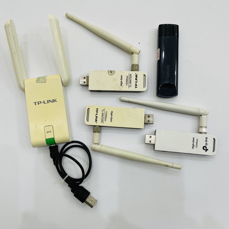 USB wifi TP-LINK/BUFFALO cũ dùng cho cây máy tính hoặc laptop