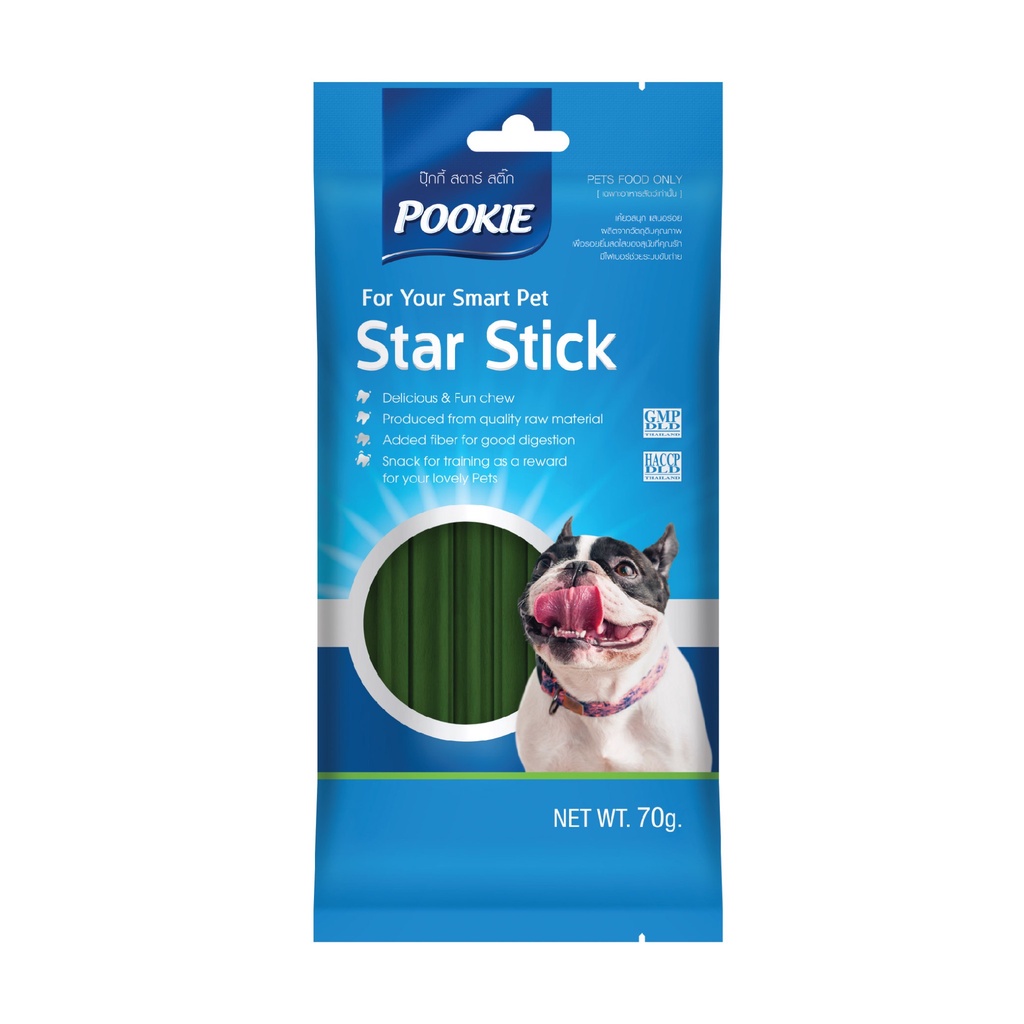Pookie Star Stick 70g 06 Vị 🐶 FREE SHIP 🐶 Snack Que Gặm Vệ Sinh Răng Miệng Cho Chó Mèo