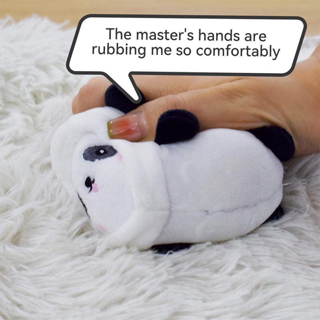 Set 2 Móc Khóa Hình Thú Nhồi Bông Dễ Thương