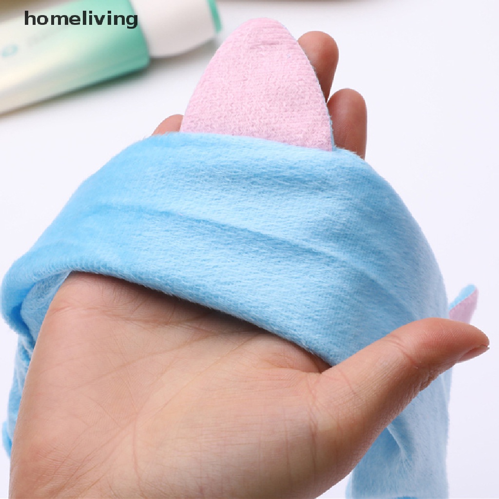 Băng Đô Turban Mềm Mại Co Giãn Giữ Ấm In Chữ Hình Tai Thú Đáng Yêu Cho Bé Gái