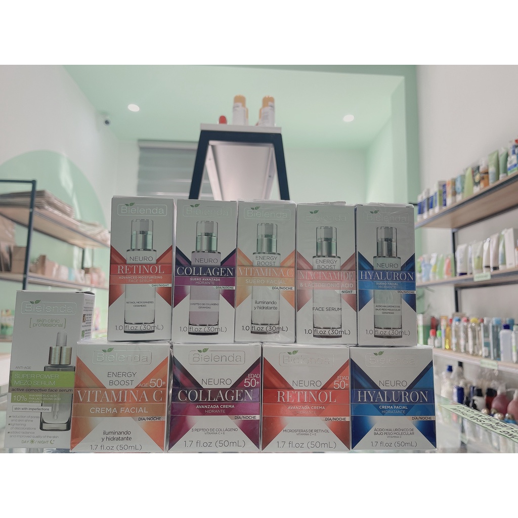 (Kèm Bill Mỹ)Kem Face - Serum Bielenda