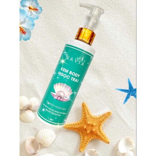 Kem body ngọc trai navia 200g dưỡng ẩm dưỡng trắng, spf 30