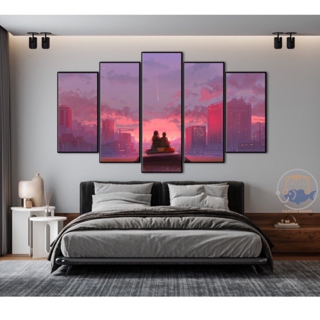 Tranh dán tường LANDSCAPE - Phong Cảnh - Digital Art - bộ 6