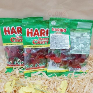 Kẹo dẻo Haribo Happy Cherries 80g, 175g