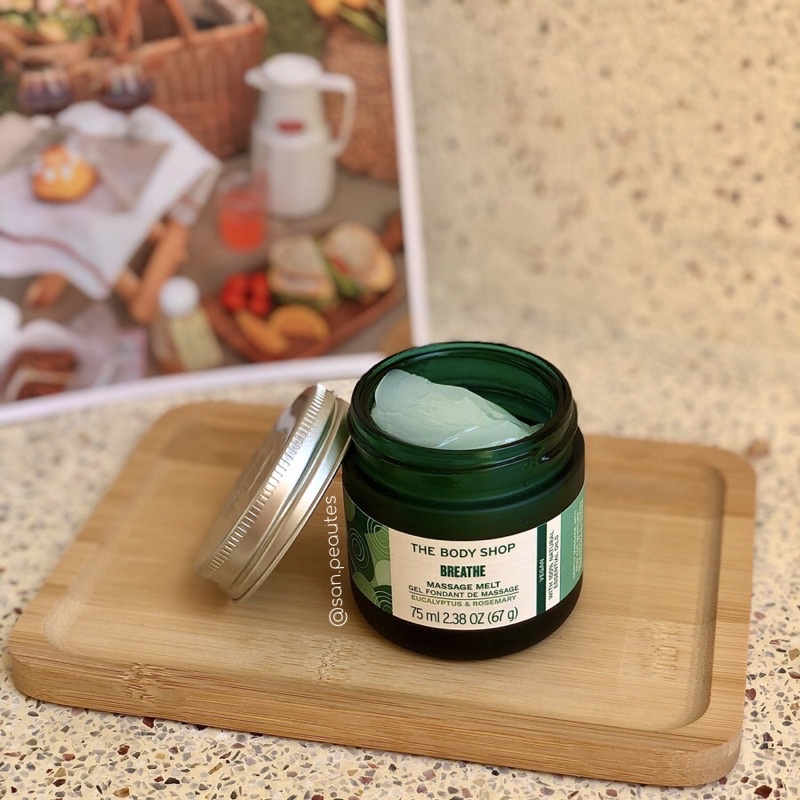 Gel Massage Breathe dòng Wellness The Body Shop Tìm Voucher