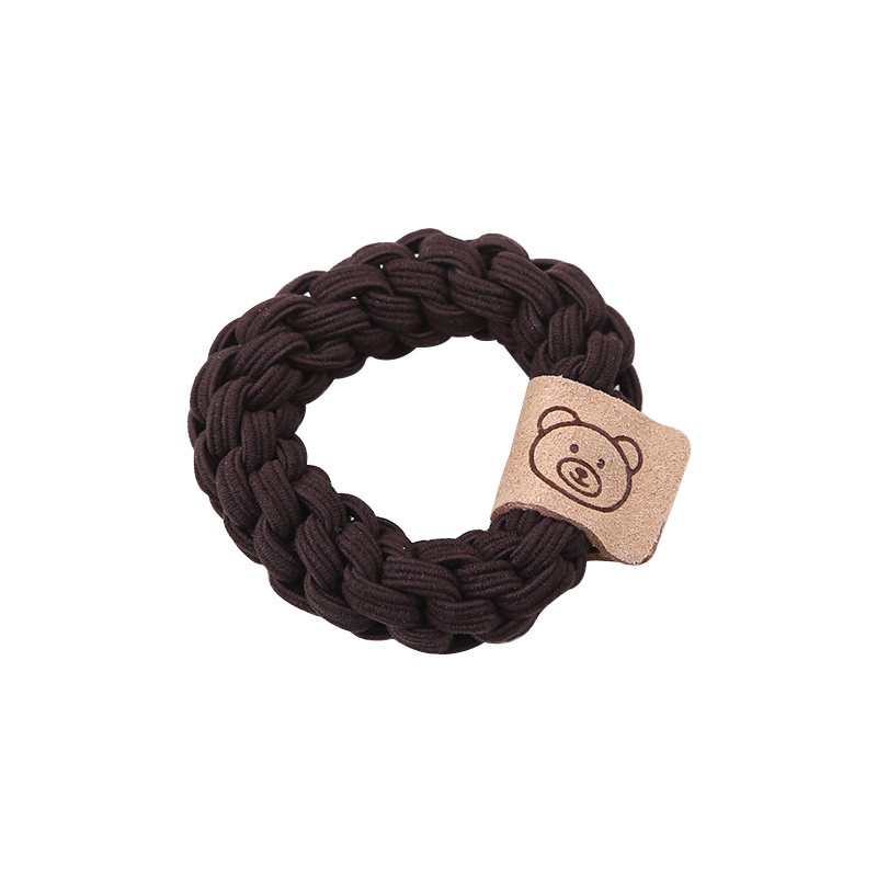 Dây Buộc Tóc Đuôi Ngựa Bằng Da Handmade