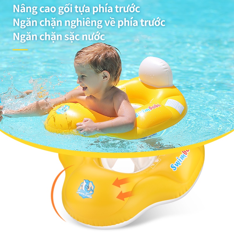 Phao Bơi Bơm Hơi Chống Trượt Cho Bé 1-6 Tuổi