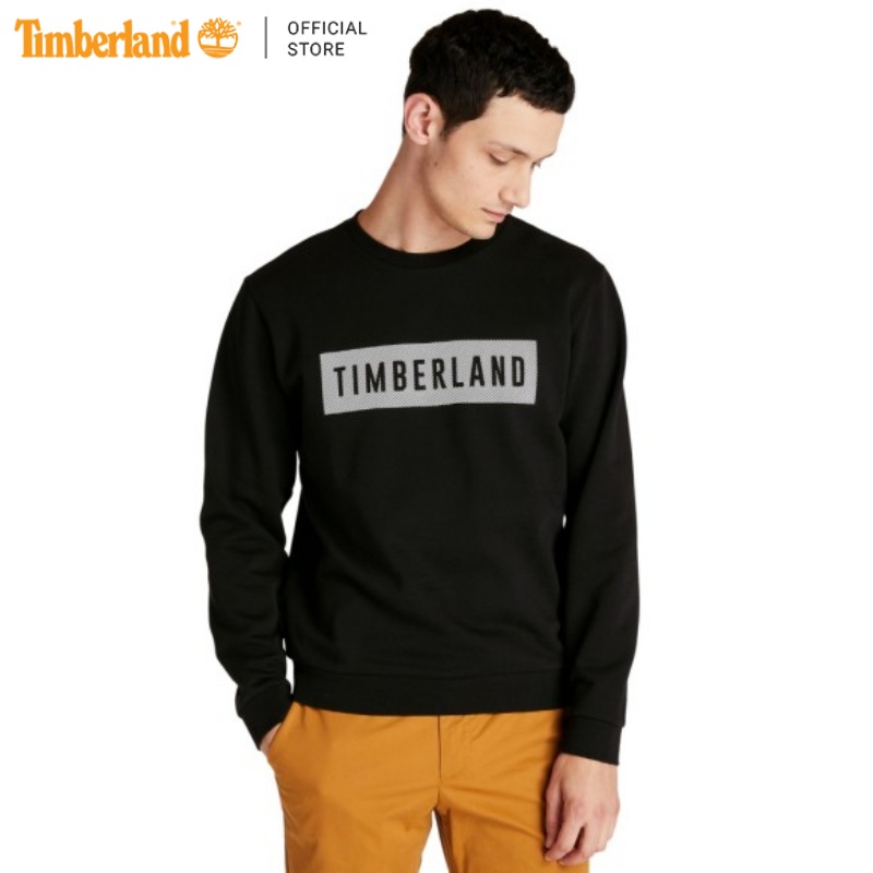 [SALE] Timberland Áo Hoodie Nam Af Oyster Brand Sweat Black - TB0A43G2