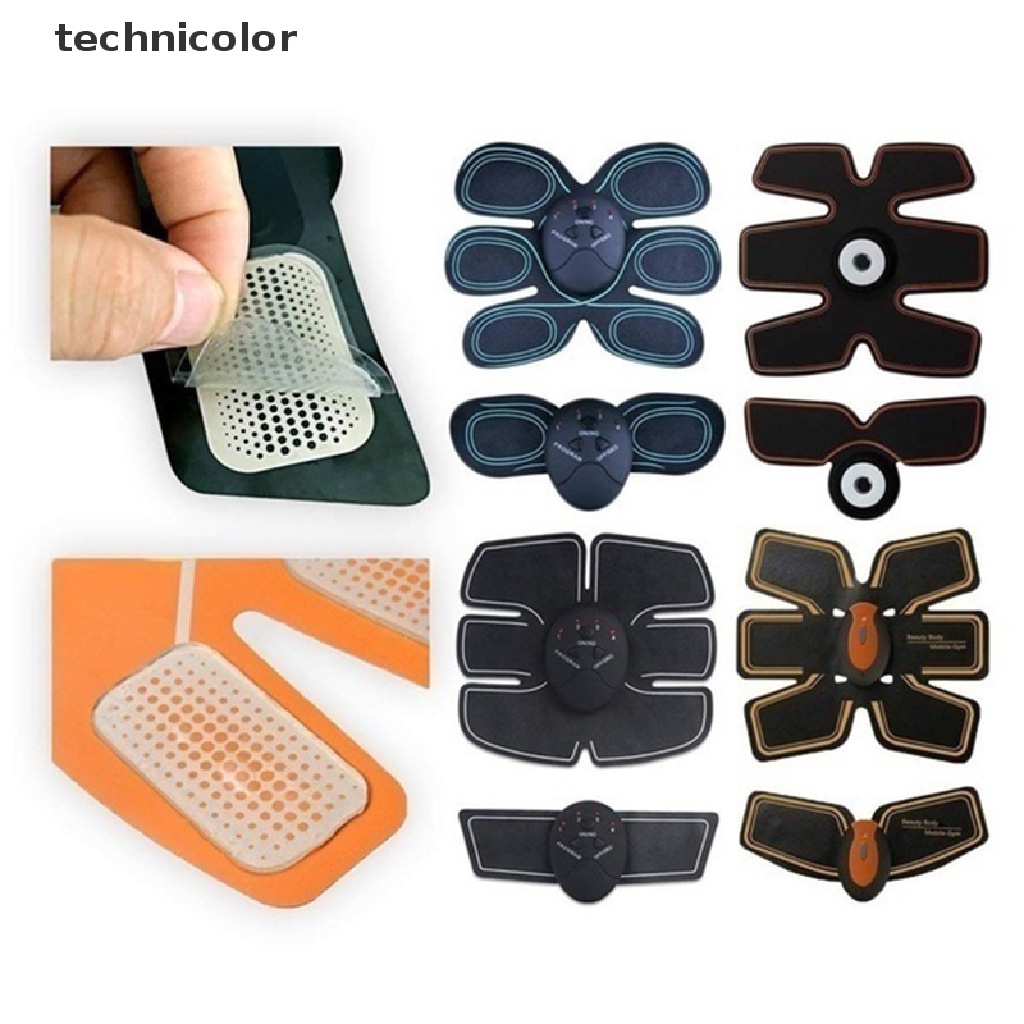 Tấm Đệm Gel Abs Tập Cơ Eo EMS Thay Thế Nhiều Màu Sắc