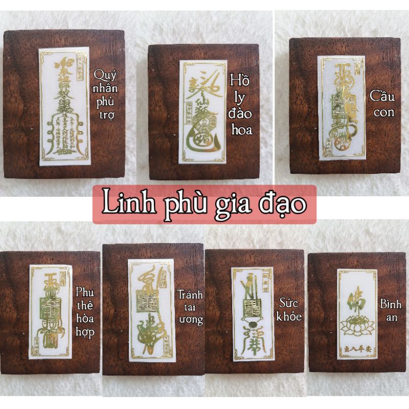 Miếng dán điện thoại phong thủy đã thỉnh (không kèm túi giấy)
