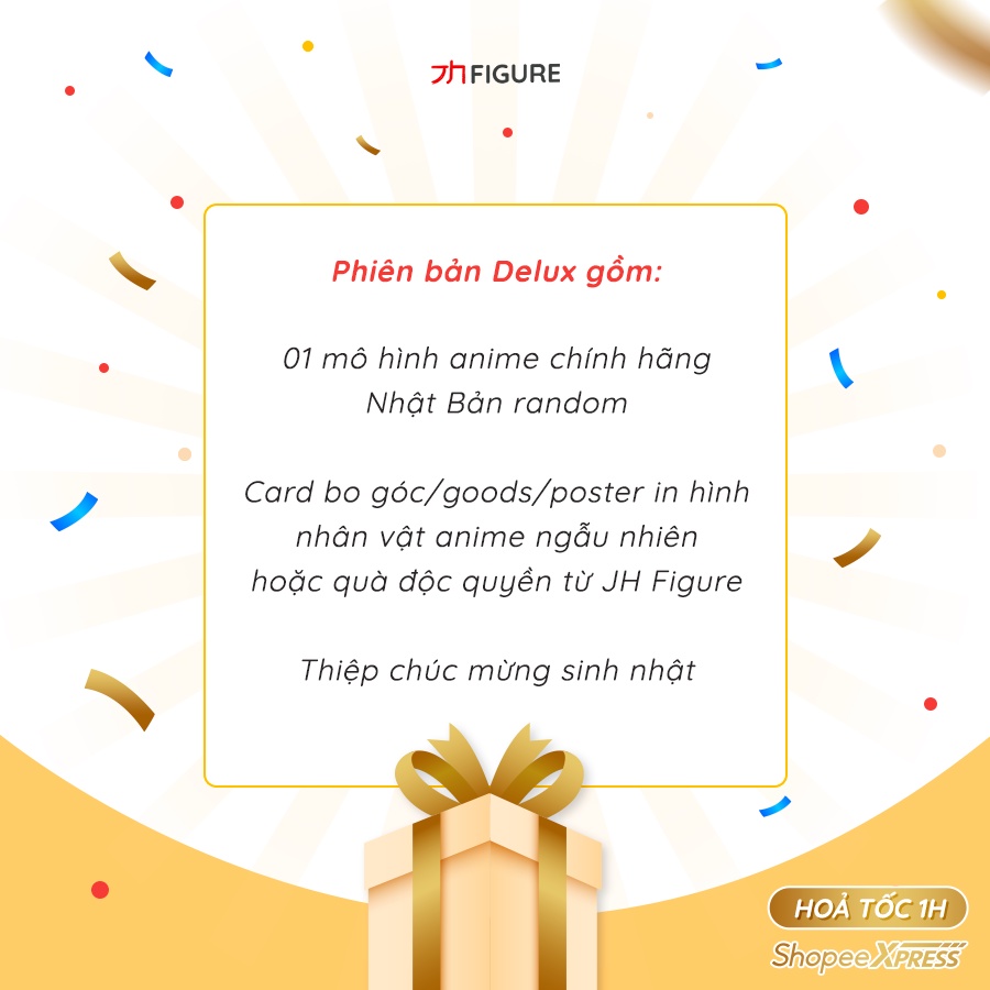 BIRTHDAY GIFT BOX Gacha Hộp Quà Sinh Nhật do JH Figure chuẩn bị, món quà bất ngờ dành tặng cho Wibu theo Cung Hoàng Đạo