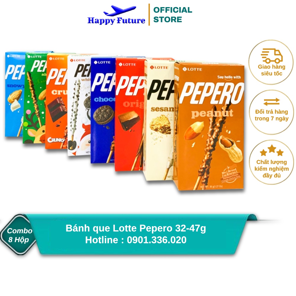 Bánh Que Lotte Pepero 32-47gr