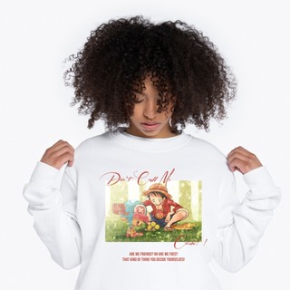 Áo nỉ sweater one piece chibi nam nữ unisex