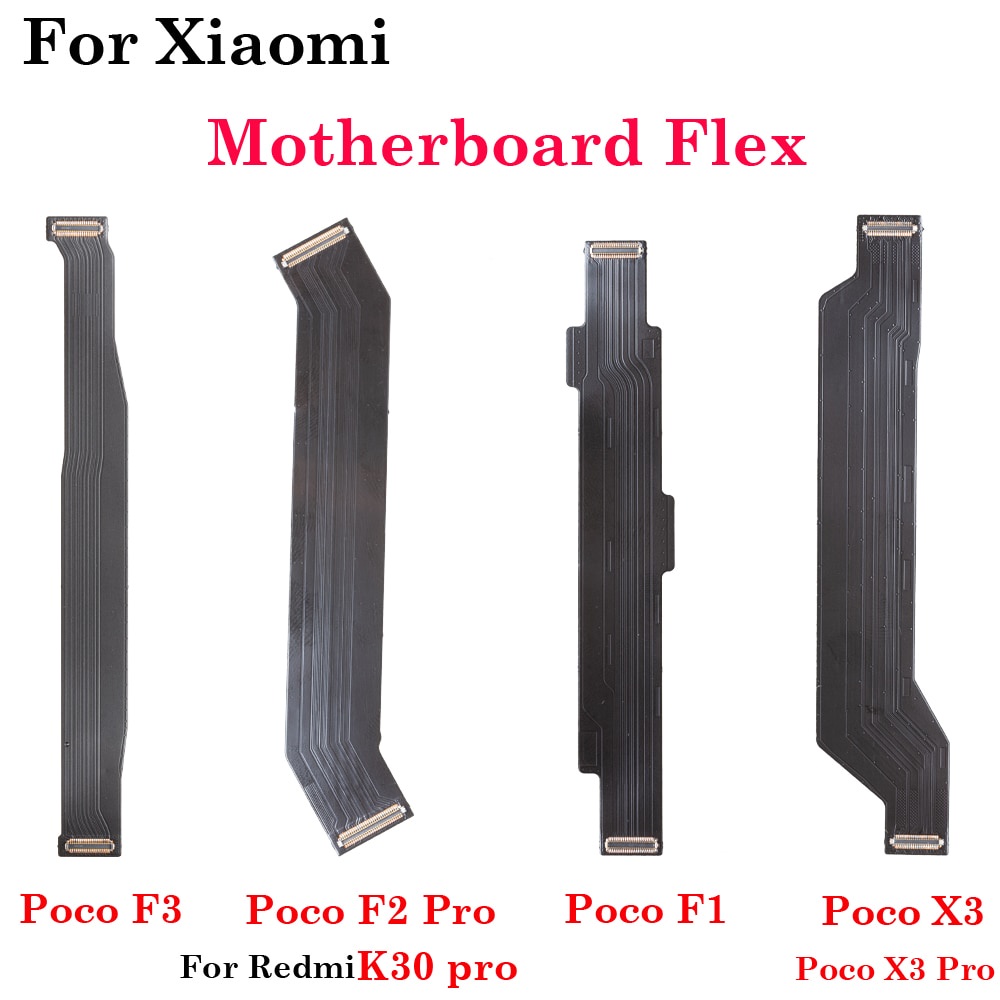 Bo Mạch Chủ Màn Hình LCD Kèm Dây Cáp Flex Chuyên Dụng Dành Cho Xiaomi Mi Pocophon POCO F1 F2 F3 X3 pro Redmi K30 pro