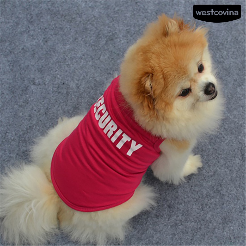 [COD]♘Áo Thun In Chữ Dễ Thương Cho Thú Cưng