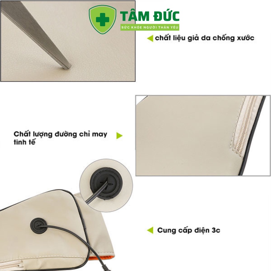 Máy Massage Cổ Vai Gáy Hồng Ngoại 6D HM-V85 , Đai mát xa đa năng, matxa vai gáy, bụng, Cổ, lưng eo, chân tay