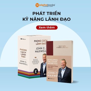 Sách - Combo Phong Cách Lãnh Đạo John C.Maxwell (Bộ 5 cuốn)