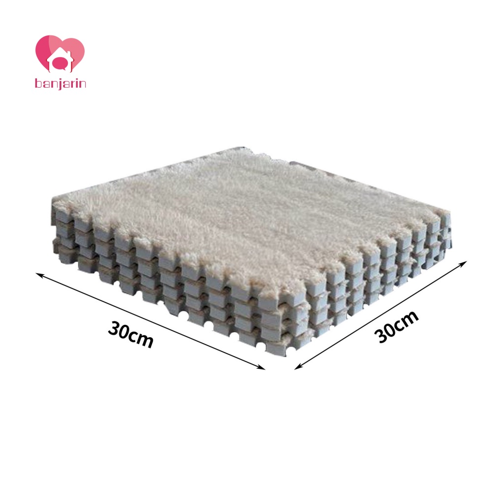 Thảm Lót Sàn Họa Tiết Mảnh Ghép DIY Trang Trí Phòng Khách