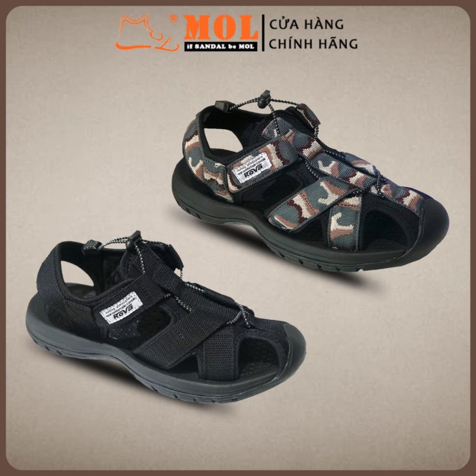 🇫🇮 Giày Sandal Nam Bít Mũi Big Size Hiệu Rova Đế Cao Su Quai Dù Thích Hợp Đi Làm Đi Phượt Đạp Xe Mã RV626