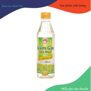 Giấm gạo lên men Ajinomoto chai 400ml