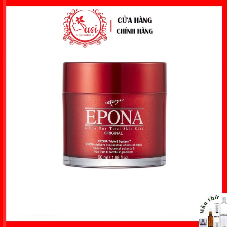 Kem Dưỡng Da Đa Năng Ngừa Lão Hóa, Dưỡng Sáng Da Chiết Xuất Dầu Ngựa EPONA All-In-One Total Skin Care Intensive 50ml