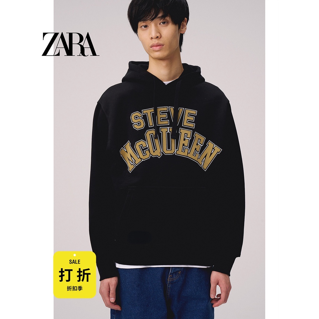 Zara Áo hoodie In Họa Tiết Cá Tính Trẻ Trung Cho Nam Nữ