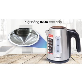 Bình Đun Siêu Tốc Sharp EKJ-15EVS-ST (1.5 lít) - Hàng Chính Hãng