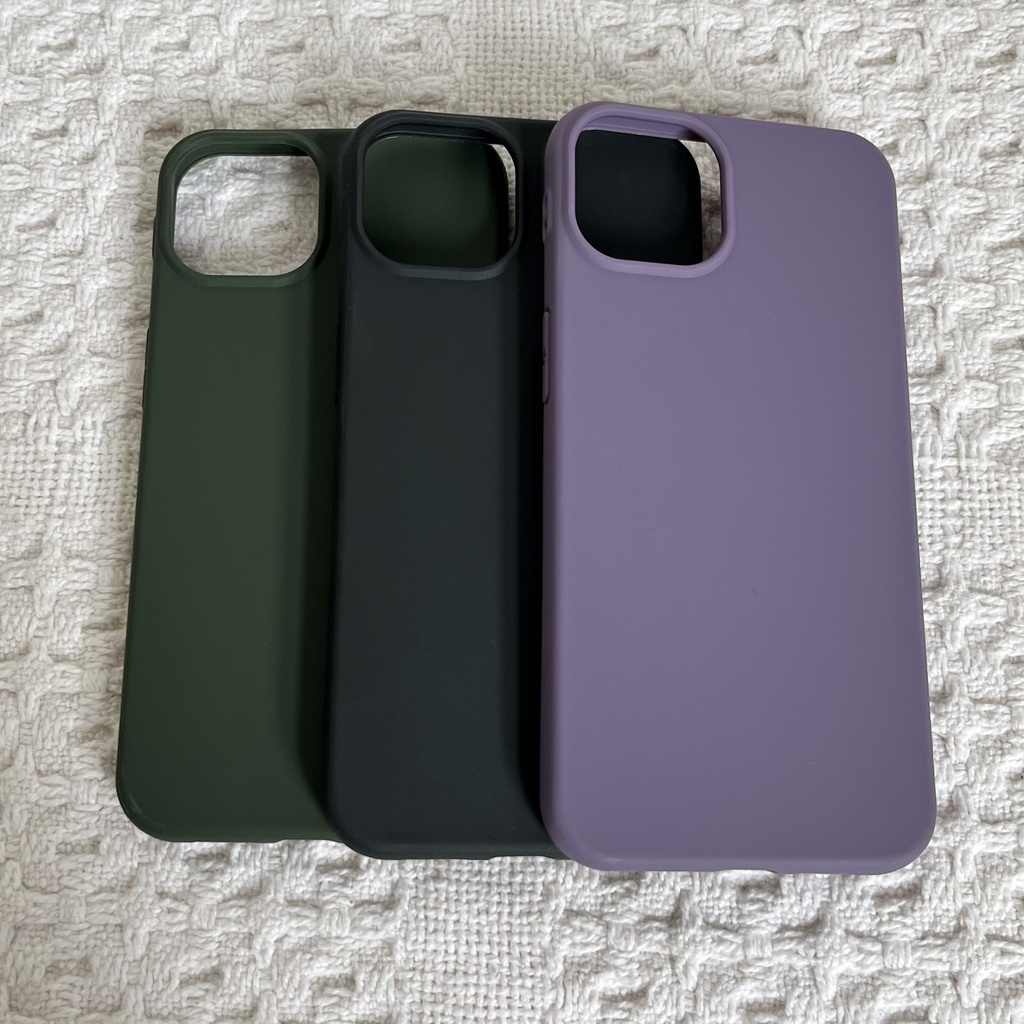 Ốp lưng iPhone TPU Trơn Nhám Màu cho 14 Pro Max 13 Pro Max 12 Pro Max 11 Pro Max XS Max