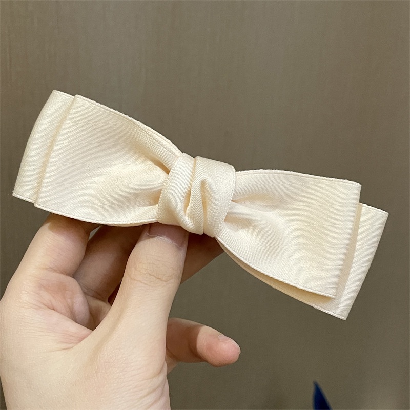 Kẹp Tóc Nơ Hai Lớp Thời Trang Hàn Quốc Chất Lượng Cao