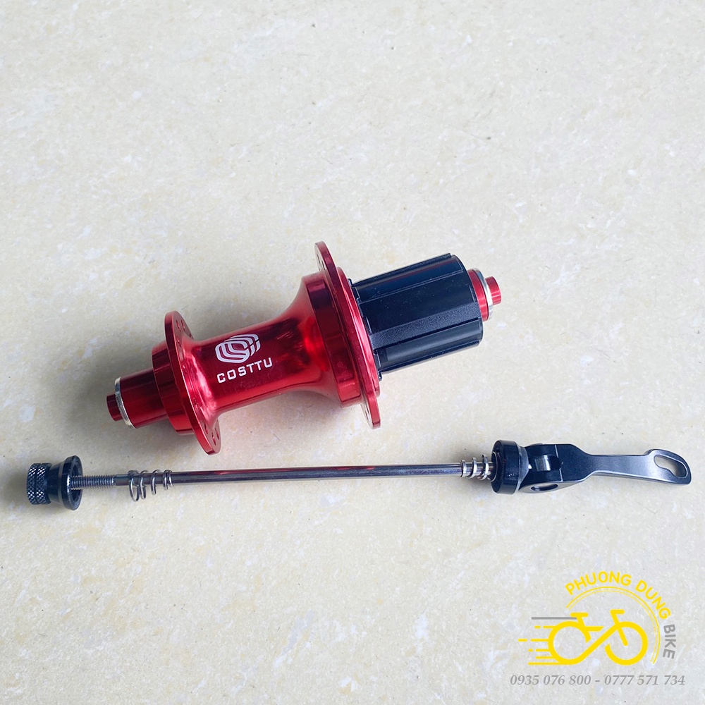 Moay ơ  Hub sau xe đạp COSTTU 24 Lỗ - Phanh V