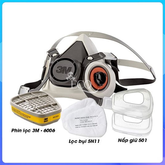 NẮP GIỮ TẤM LỌC BỤI CHO MẶT NẠ 3M 501 (1 cái)