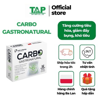 Tăng Cường Tiêu Hóa Carbo Gastronatural  Hàng Nhập Khẩu 30 Viên